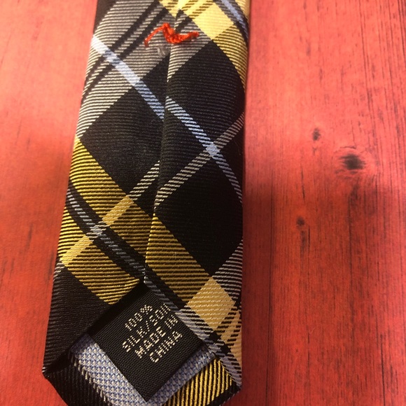 Vintage Y2K Tommy Hilfiger Tie 100% Silk - Picture 6 of 8